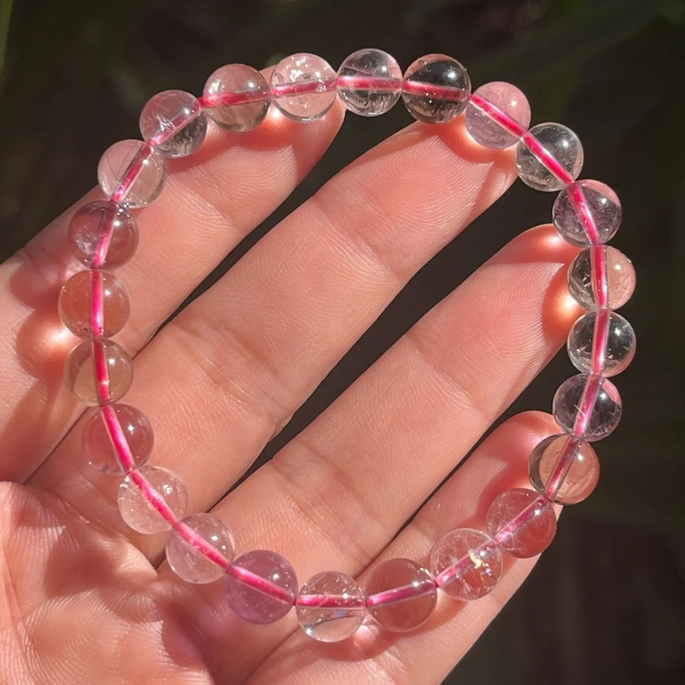 8mm stretchable super seven‎ bracelet